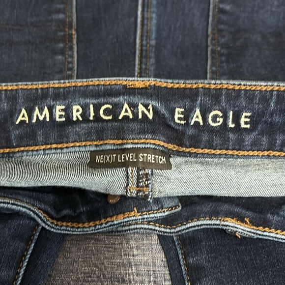 American Eagle Women’s Size 12 Long Super High Rise Jegging Ne(X)t Lvl Stretch - Picture 3 of 8